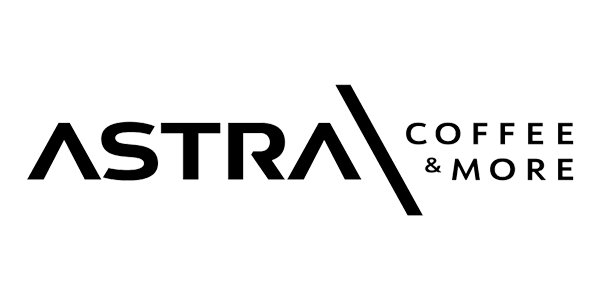 Logo Astra cofee and more - partner AZS Poznań