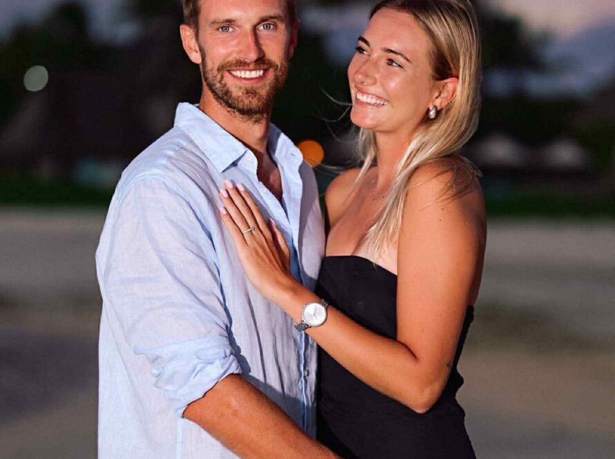 Wiktoria Rutkowska z AZS Poznań i Maciej Rajski