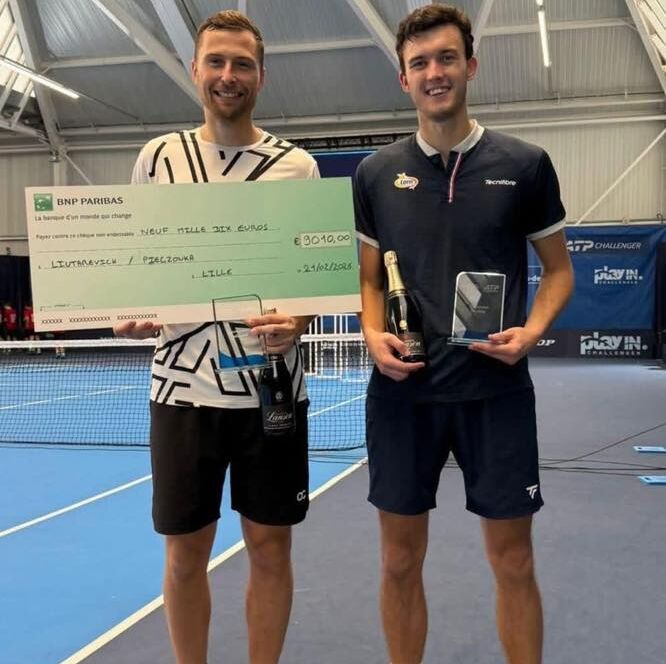 Filip Pieczonka po zwycięstwie w ATP Challenger 125 w Lille