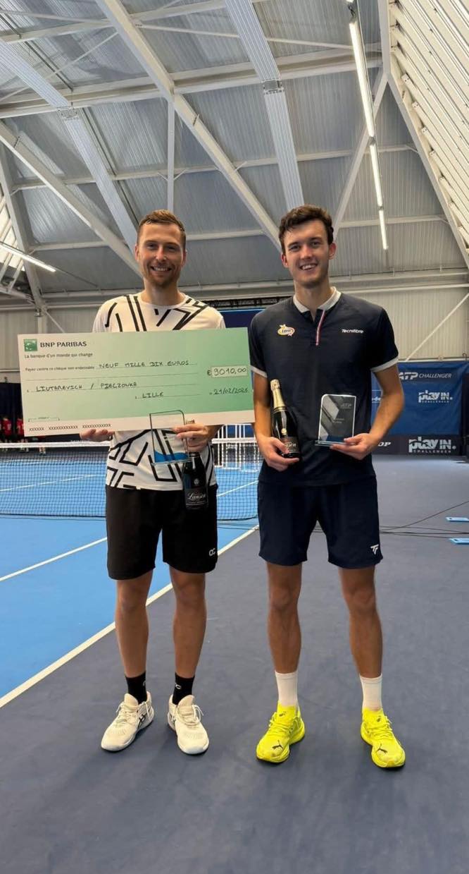 Filip Pieczonka po zwycięstwie w ATP Challenger 125 w Lille